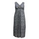robe grande taille - maxidress motif léopard perlée lovedrobe (face)