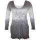 Tunique grande taille - tshirt 2 en 1 tie and dye vison co2 (face)