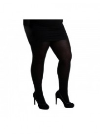 Collant Noir 20 Denier Super Stretch, Grande taille 44-64