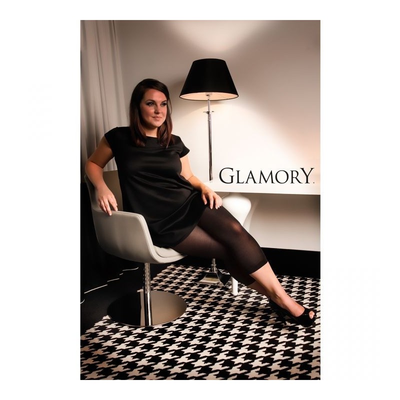 collant sans pied grande taille - legging opaque noir 80 deniers