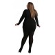 collant "les basiques" grande taille - collant opaque 90 deniers Pamela Mann maxi (porté dos)