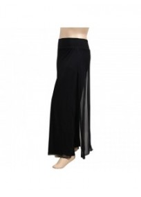 Pantalon fluide ouvert sales sur le cote