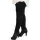Legging grande taille - legging noir Danny (côté)