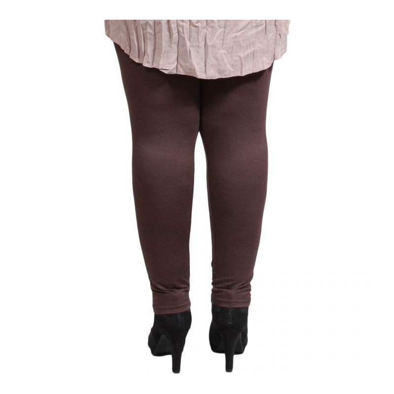 Legging grande taille - legging marron Danny (dos)