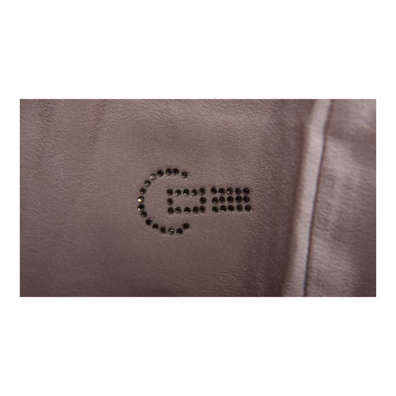 pull grande taille - pull ajouré Claude Gérard Nude (détail)