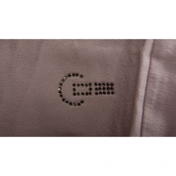 pull grande taille - pull ajouré Claude Gérard Nude (détail)