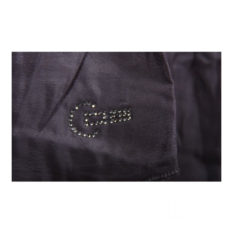 pull grande taille - pull ajouré Claude Gérard Taupe (détail)