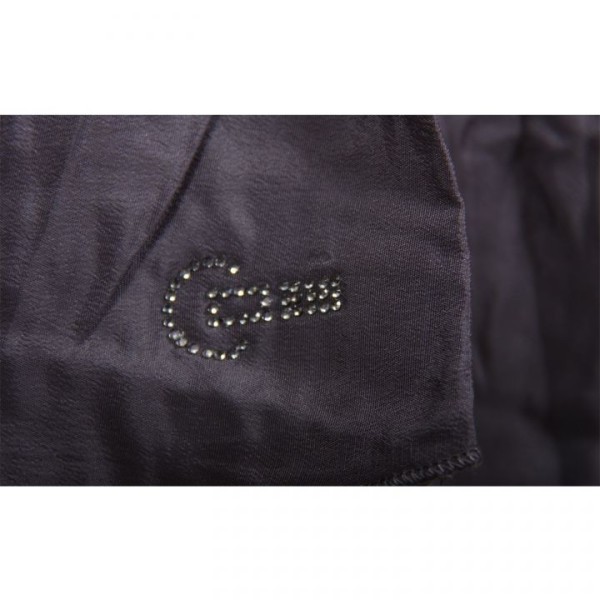 pull grande taille - pull ajouré Claude Gérard Taupe (détail)