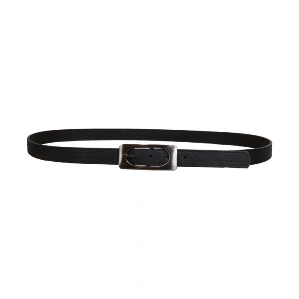 ceinture grande taille - ceinture avec boucle rectangulaire coloris noir
