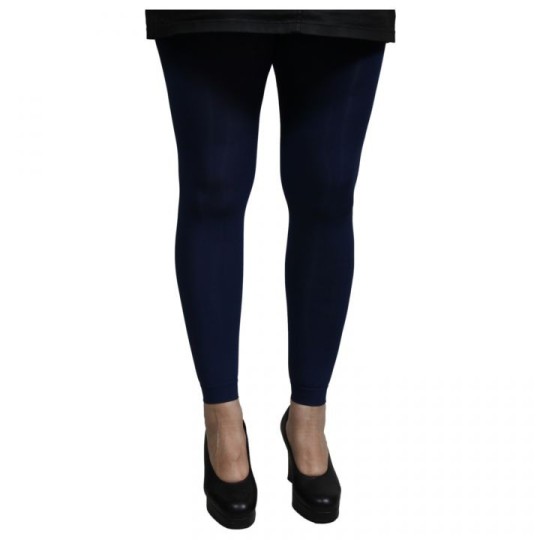 collant sans pied grande taille - leggings bleu marine
