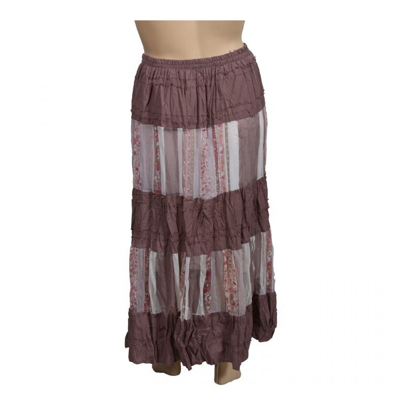 jupon long voile H3 grande taille (dos)