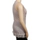 top volanté motif fleuri H3 grande taille (côté)
