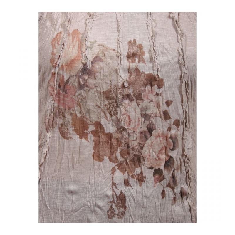 top volanté motif fleuri H3 grande taille (motif)