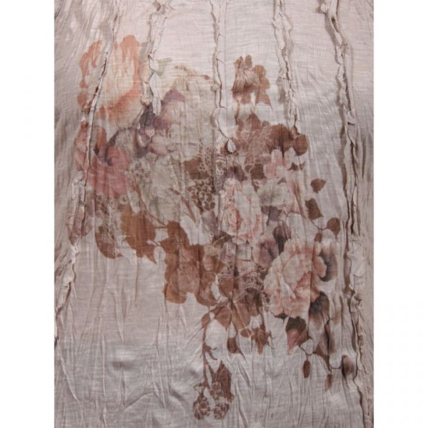 top volanté motif fleuri H3 grande taille (motif)