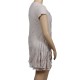 robe tunique Claude Gérard pan asymétrique (côté)