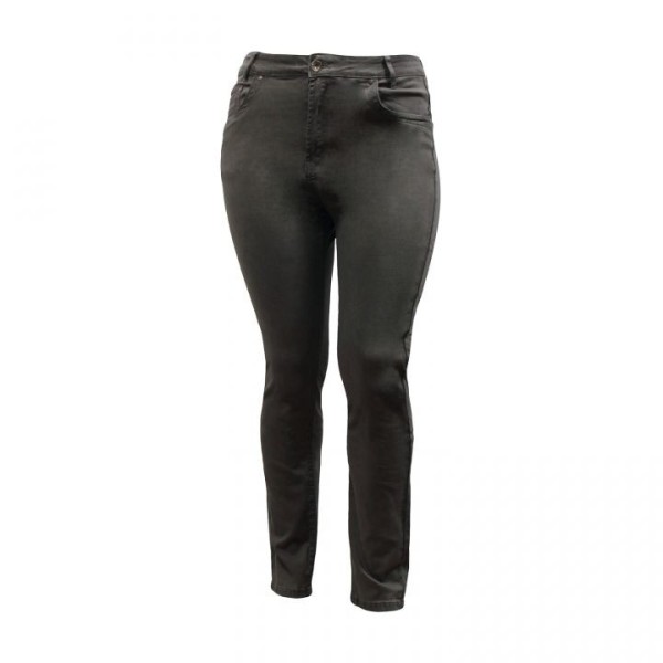 pantalon grande taille - jean slim gris Nana Belle (face)