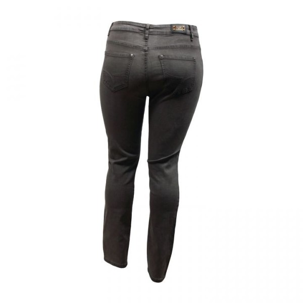 pantalon grande taille - jean slim gris Nana Belle (dos)