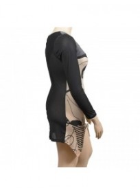 tunique rayée mystique L33 grande taille