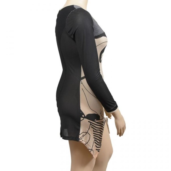 tunique rayée mystique L33 grande taille