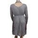 robe & foulard assorti Claude Gérard grande taille (dos)