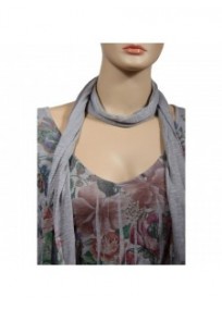 robe & foulard assorti Claude Gérard grande taille (détail)