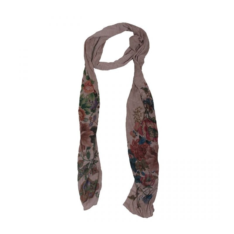 robe & foulard assorti Claude Gérard grande taille (face)