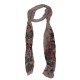 robe & foulard assorti Claude Gérard grande taille (face)