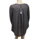 pull fin "volute" Claude Gérard grande taille (dos)