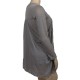 pull fin 2 en 1 Claude Gérard grande taille (côté)