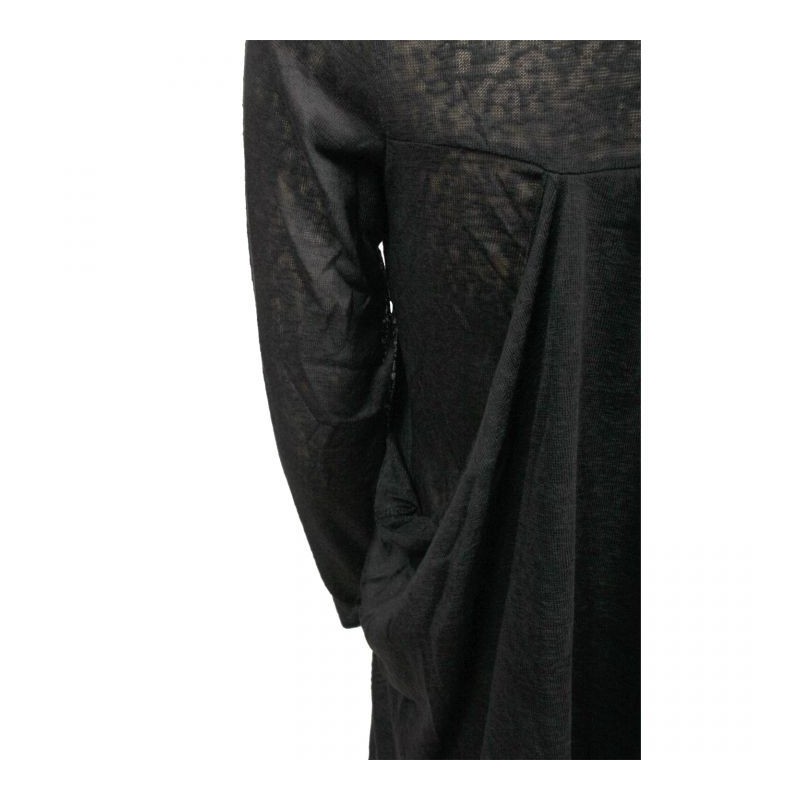 pull fin 2 en 1 Claude Gérard grande taille (détail)