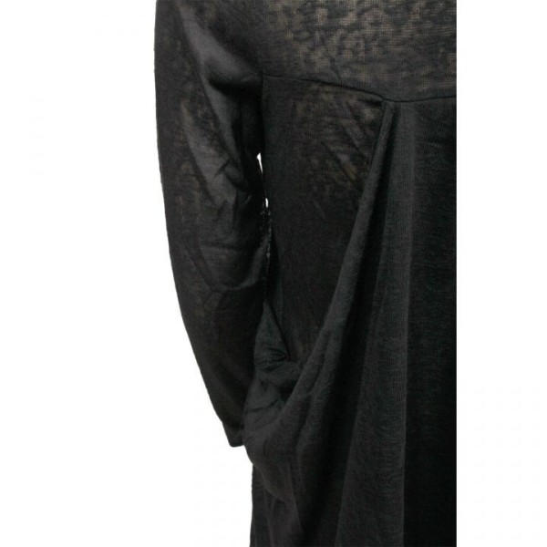 pull fin 2 en 1 Claude Gérard grande taille (détail)