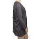 pull fin 2 en 1 Claude Gérard grande taille (côté)