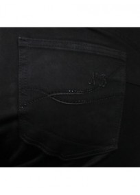 jeans grande taille - jeans noir ultra confort Ladybelle (détail)