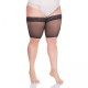 collants "basiques" grande taille - bandes anti frottement Lida noir