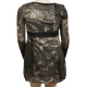 robe kaki imprimée L33 grande taille (dos)