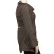 manteau kaki doublé polaire L33 grande taille (côté)