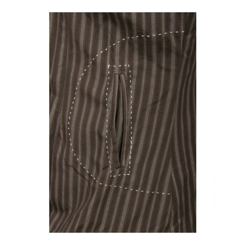 manteau kaki doublé polaire L33 grande taille (poche)