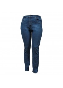 jean grande taille - jean slim bleu nanabelle (face)