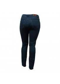 jean grande taille - jean slim bleu navy nanabelle (dos)