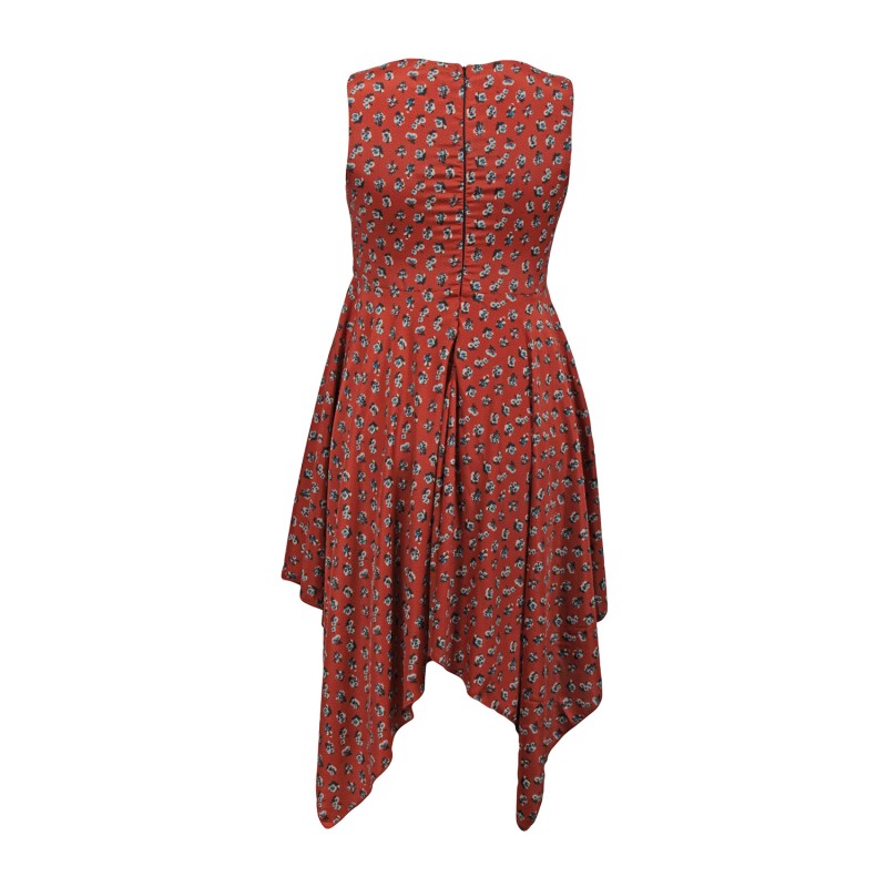 Robe asymétrique "Daisy" Lili London - dos