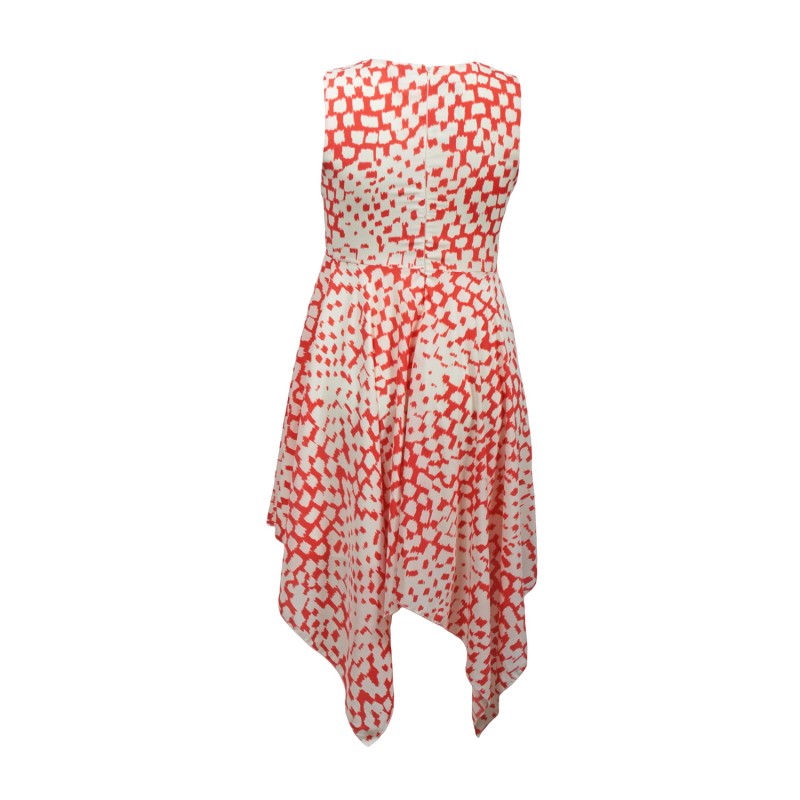 Robe grande taille asymétrique "Coral" Lili London - dos