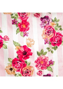 robe grande taille - robe vintage "Delta" Lindy Bop imprimé "Bouquet floral" (détail motif)