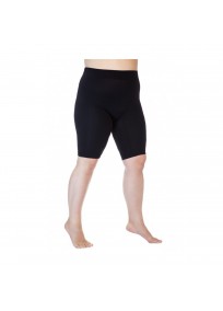 collant sans pied grande taille - legging Lida sans couture longueur genou (face)