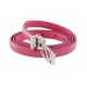 ceinture grande taille - fine ceinture 1.5 cm d'épaisseur fuchsia (entière)