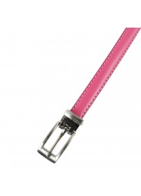 ceinture grande taille - fine ceinture 1.5 cm d'épaisseur fuchsia (détail)