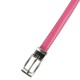 ceinture grande taille - fine ceinture 1.5 cm d'épaisseur fuchsia (détail)