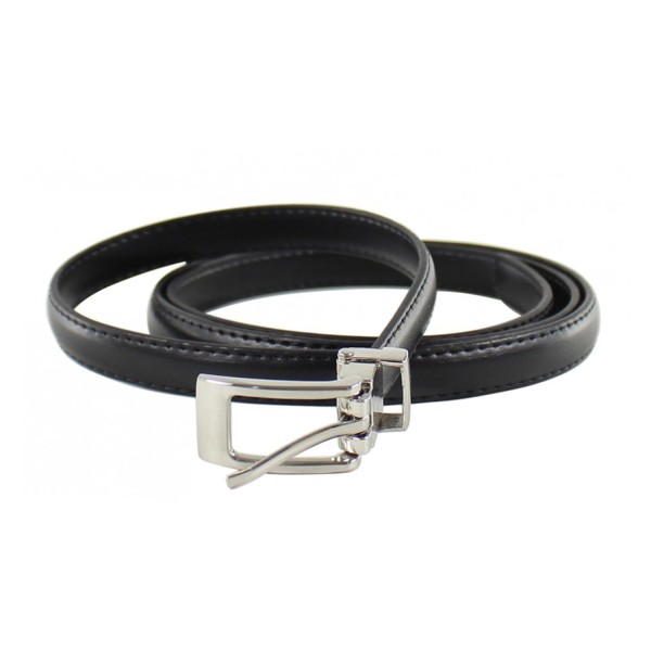 ceinture grande taille - fine ceinture 1.5 cm d'épaisseur noire (entière)