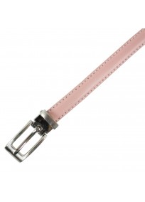 ceinture grande taille - fine ceinture 1.5 cm d'épaisseur rose (détail)