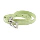 ceinture grande taille - fine ceinture 1.5 cm d'épaisseur vert clair - anis (entière)