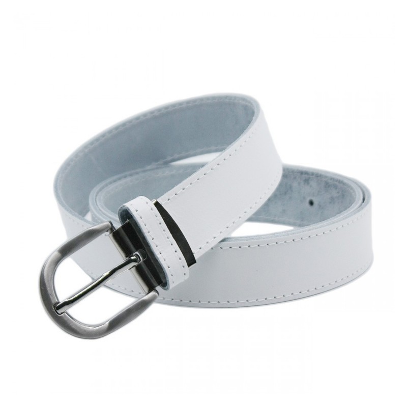 ceinture grande taille - ceinture Yves blanche (2)